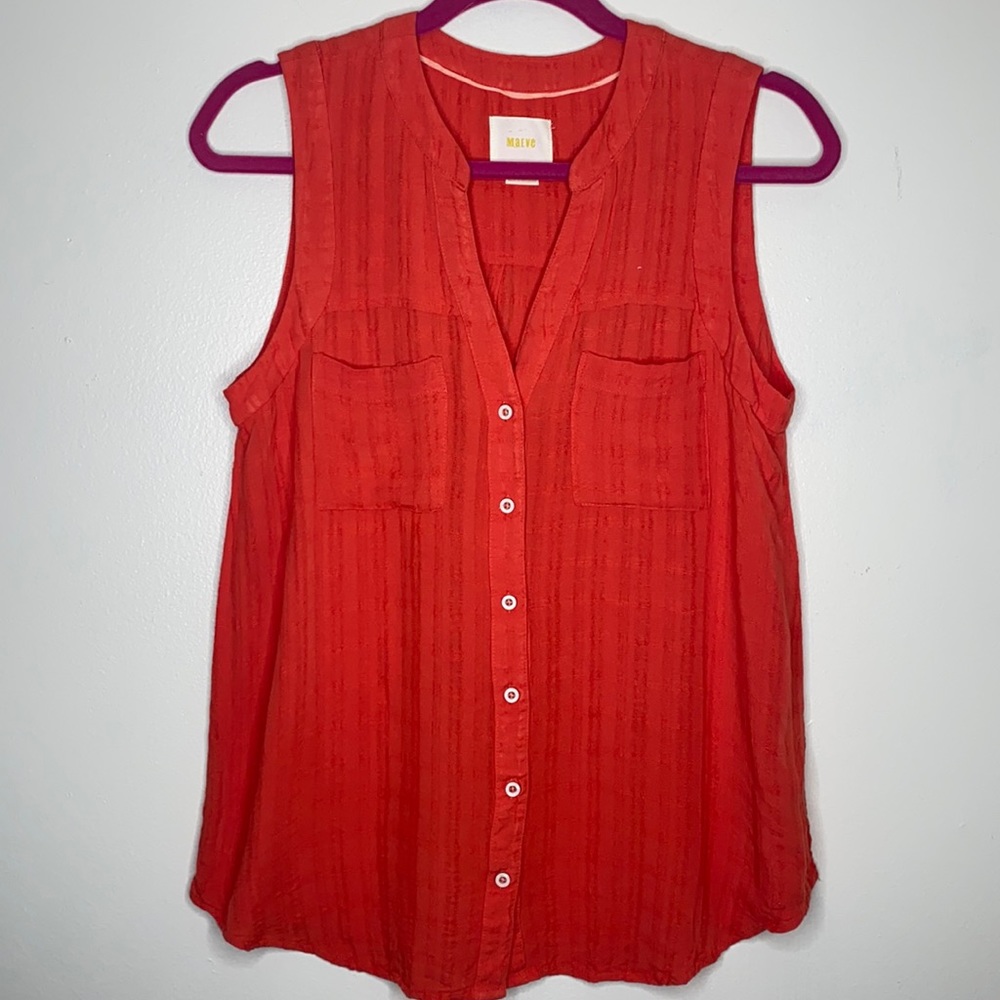 ANTHROPOLOGIE: Maeve Sleeveless Blouse